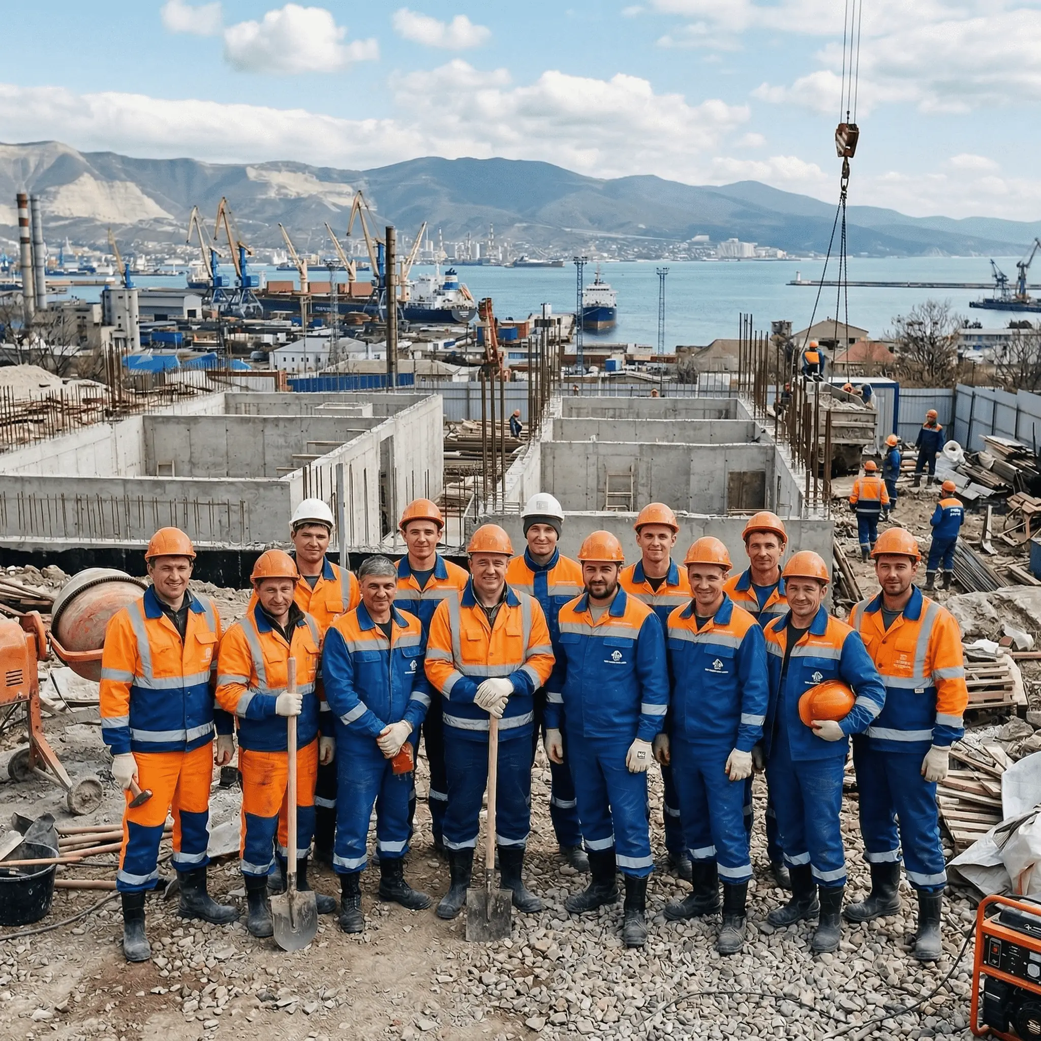 Команда разнорабочих